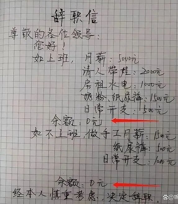 女教师“辞职信”火了,一句面子话都没写,校长看后沉默不语! - 4
