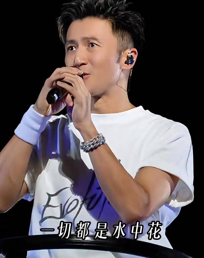 王菲赴谢霆锋演唱会,无名指戴闪亮钻戒,网友纷猜1件事 - 3