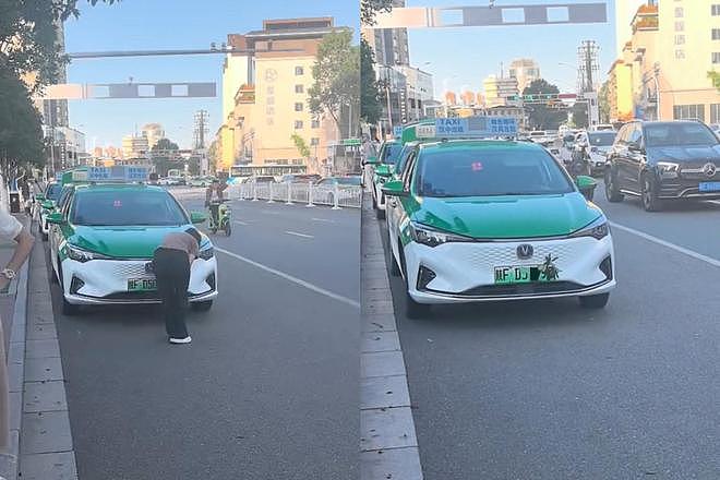 男子举报多名出租车司机故意遮挡车牌,反遭司机蹲守家门口拍摄(组图) - 1