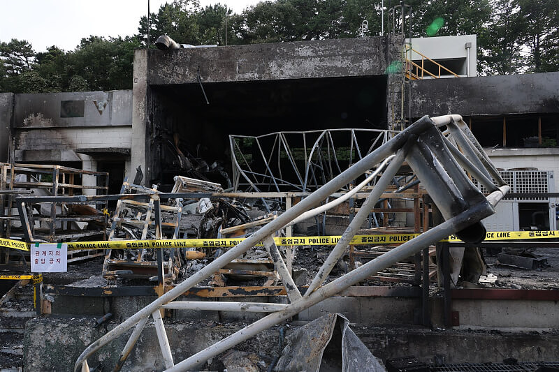 韩华航太工厂爆炸,SK海力士厂房火警扑灭7人送医(组图) - 2