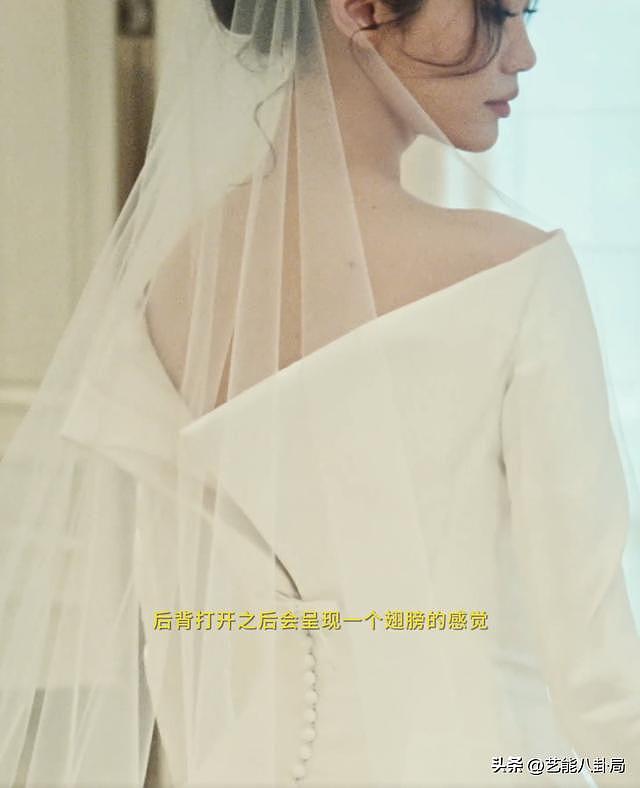 奚梦瑶大婚晚宴现场曝光,穿89年生日古董礼服,何猷君增高鞋出圈(组图) - 3