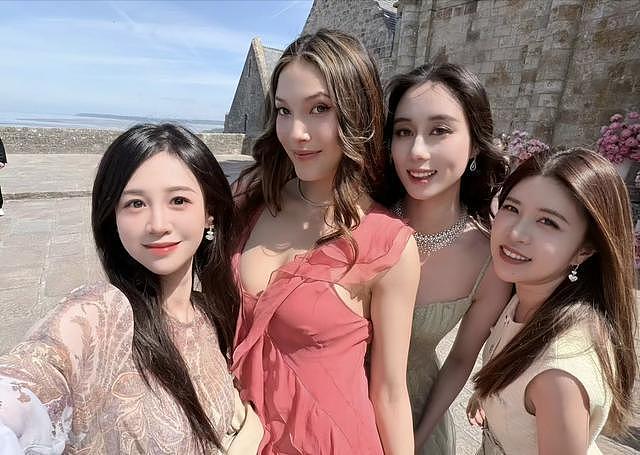 何猷君奚梦瑶婚礼宾客名单流出！四房一家齐赴法，8人名媛伴娘团合影（组图） - 13