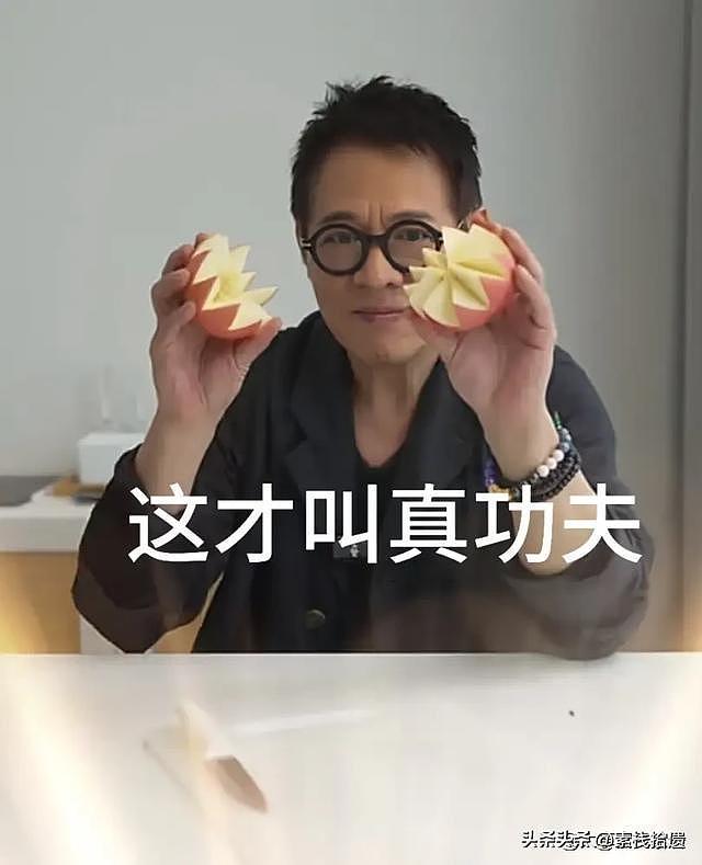 60岁李连杰削苹果惊艳全网：没有一招一式，却让千万网友破防了 - 9