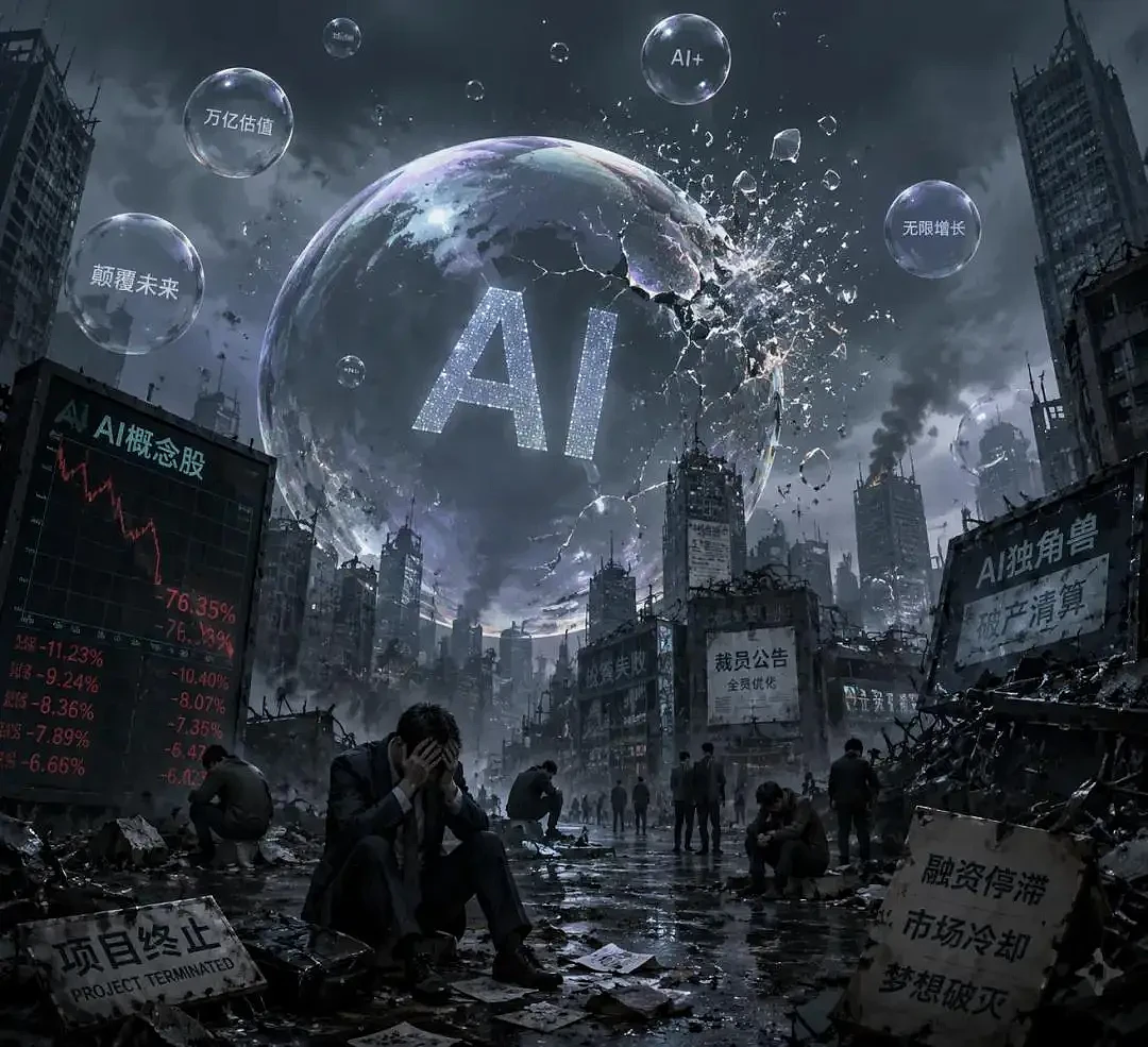 中美半导体同步暴跌,AI泡沫进入破灭时刻?(组图) - 3