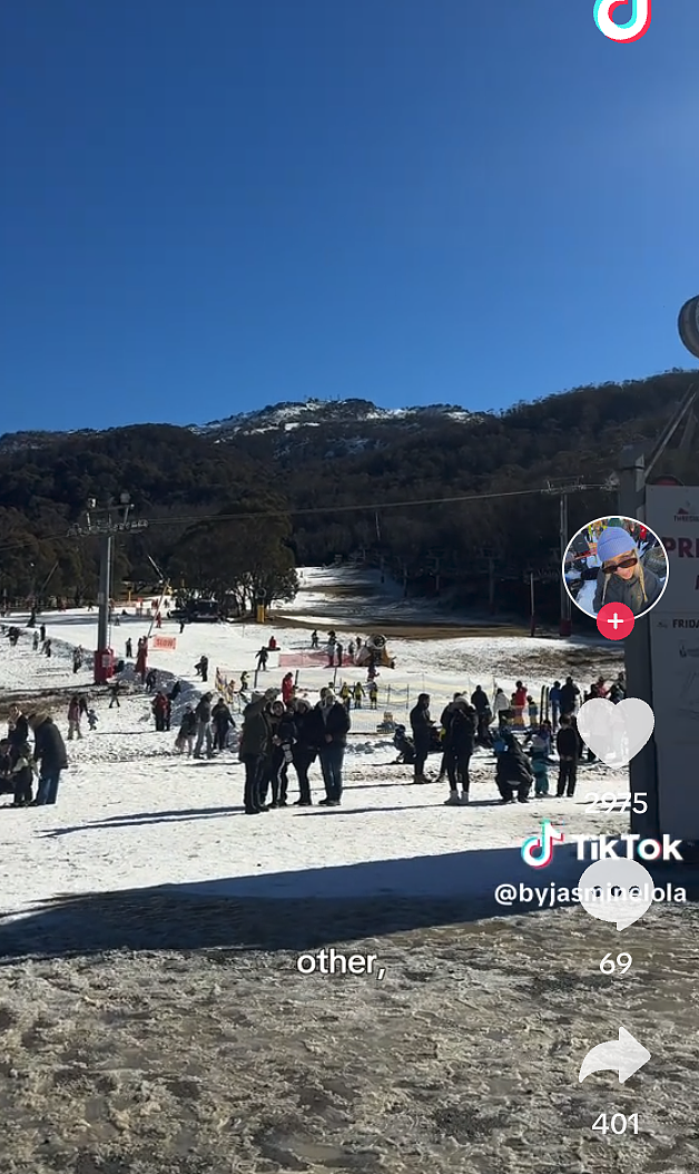 悉尼女子驱车数小时赴Thredbo滑雪，现场却只有满地泥浆（组图） - 3