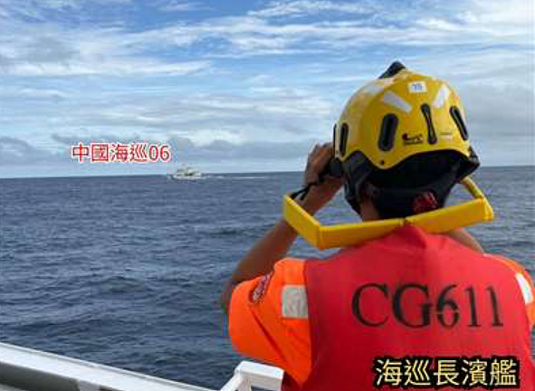 中国公务船假冒管辖权广播,海巡署:已严正警告(图) - 1