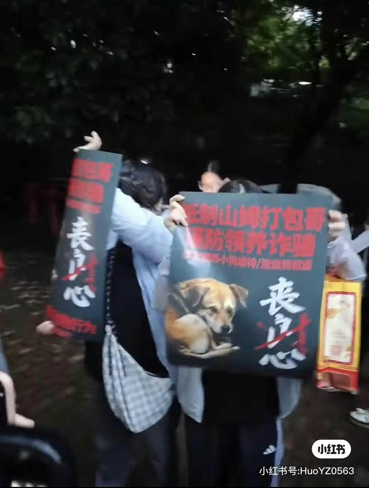 重庆山姆打包哥假领养虐杀幼犬,数百人示威爆发警民冲突(组图) - 13