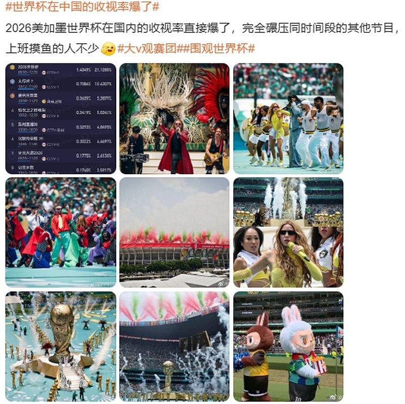 不爱看?世界杯在中国收视率1.9%,热度比NBA多3倍 - 1
