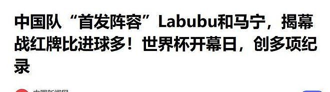 中国裁判马宁世界杯意外出圈!靠“没有软肋”梗爆红全网(组图) - 5