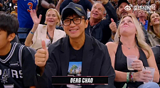 邓超带儿子现身NBA总决赛现场，眉眼神态复刻孙俪（组图）