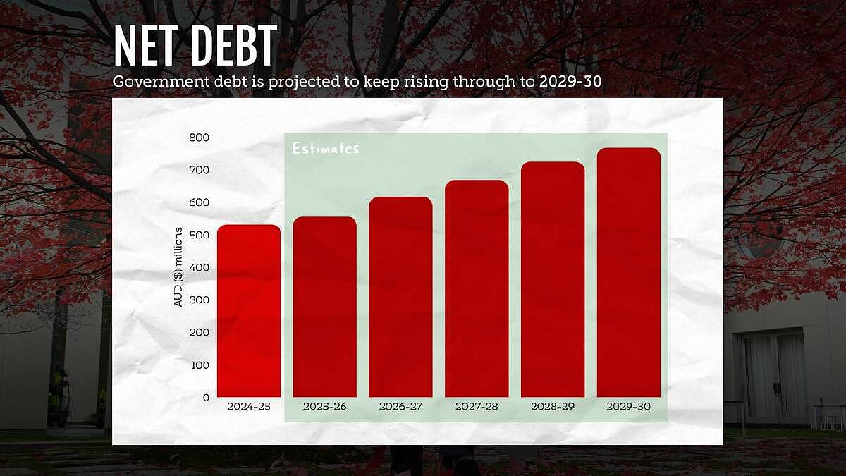 赤字持续至2035年!澳洲净债务将达到$6166,财政状况弱于同评级国家(组图) - 3