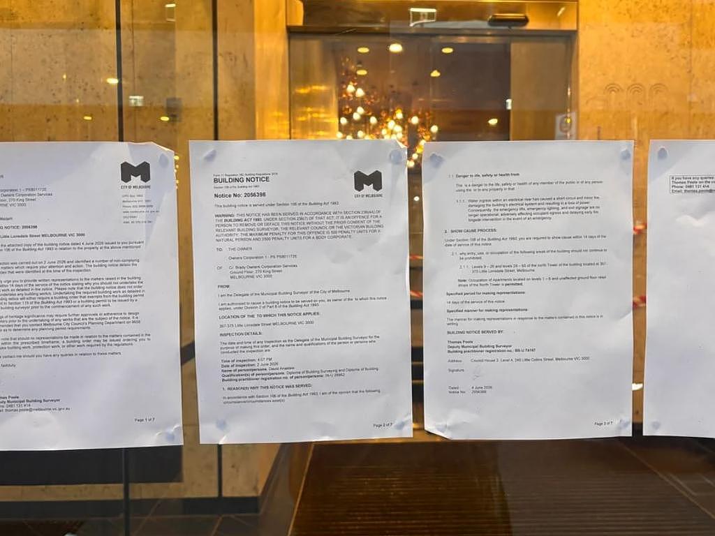 空调漏水引发火灾断电,墨尔本公寓楼被紧急疏散!住户有家不能回(组图) - 3