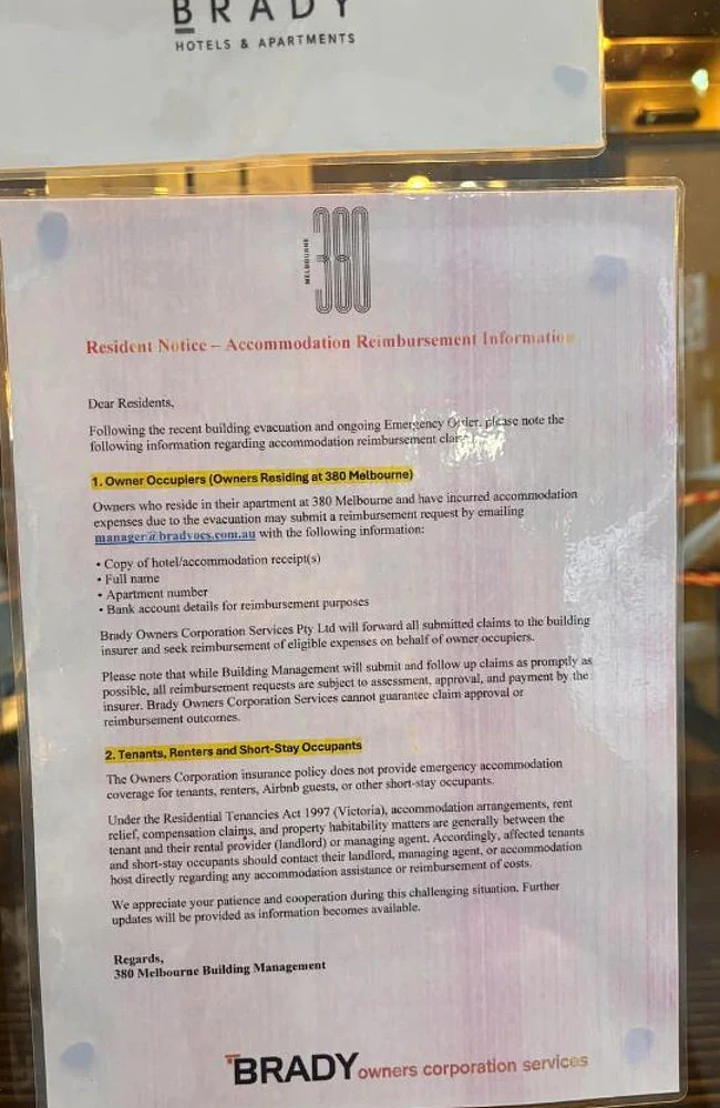 空调漏水引发火灾断电,墨尔本公寓楼被紧急疏散!住户有家不能回(组图) - 4
