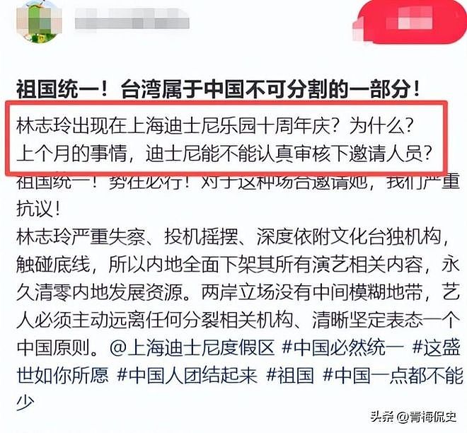 吃相难看!迪士尼不顾立场风波,邀请林志玲站台,发言更令人气愤(组图) - 18