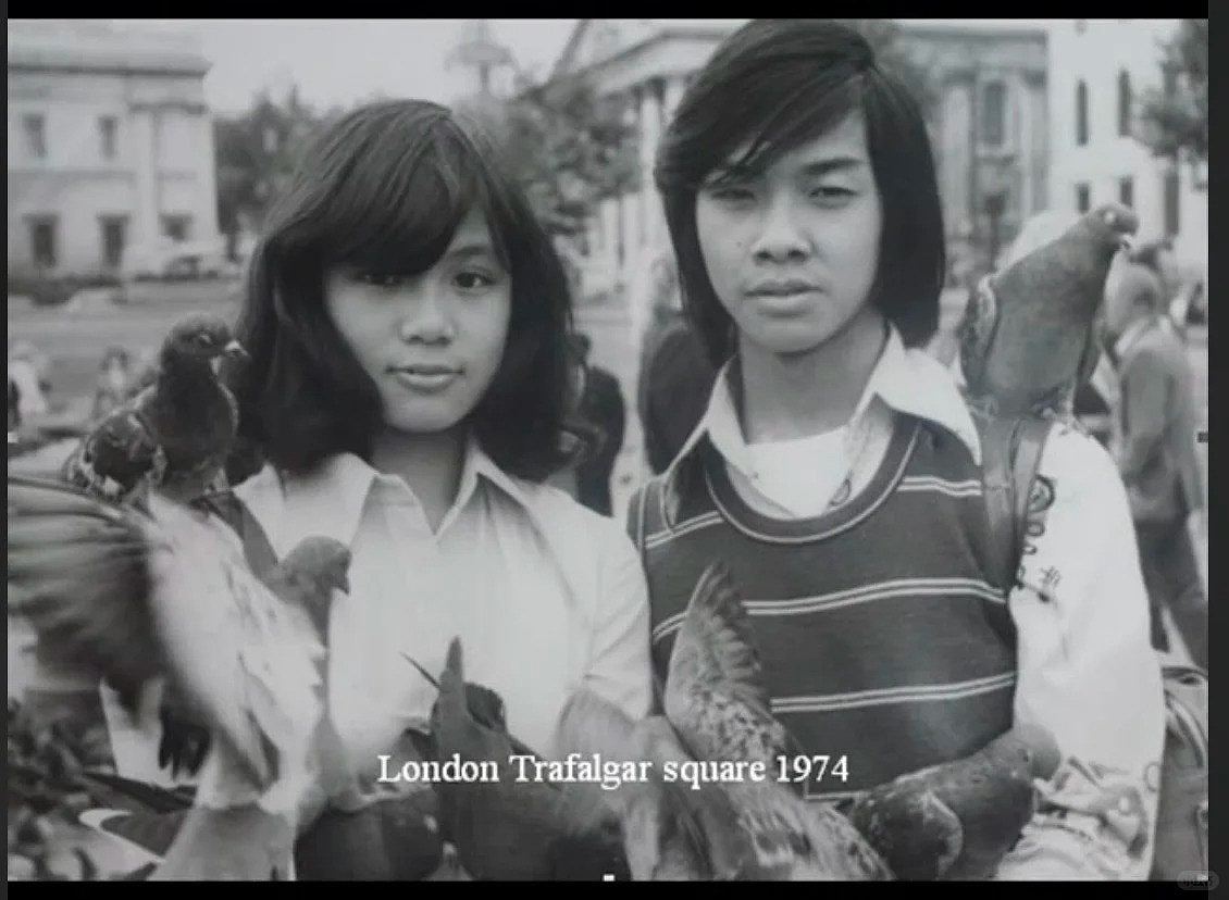 翁美玲与香港初恋男友绝密合照曝光,前度如今变挺肚大叔笑容亲切(组图) - 6