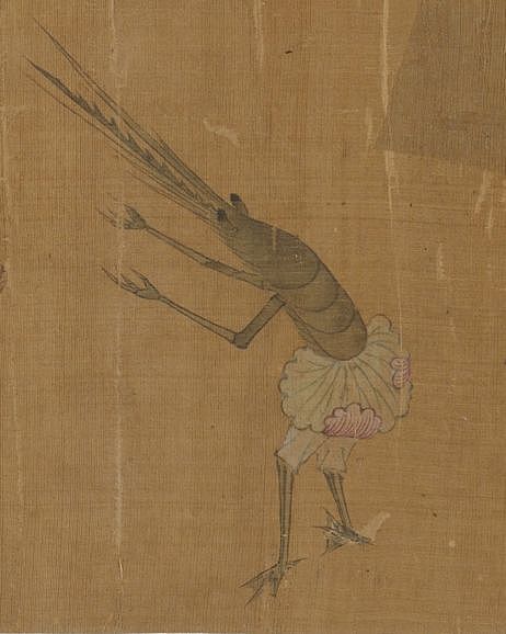 “穿短裙打底裤的虾”走红网络,网友:500年前的画怎么这么潮(组图) - 1