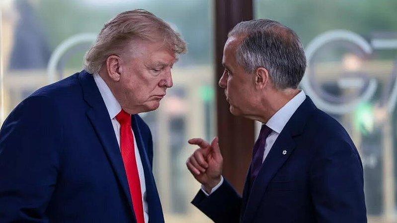 G7峰会未关麦,美加领导人对话曝光!加拿大限额进口中国电车,特朗普认可(图) - 1
