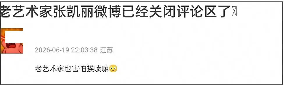 张凯丽被骂到关评！星二代女儿也受连累.... - 5