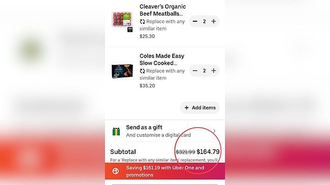 Coles联手Uber推出超值促销，澳人下单后竟被系统多扣数百刀！网友炸锅（组图） - 6