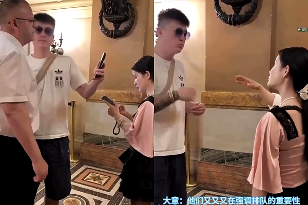 全场吓傻！中国人在巴黎爆肢体冲突，怒亮五星旗（组图） - 8