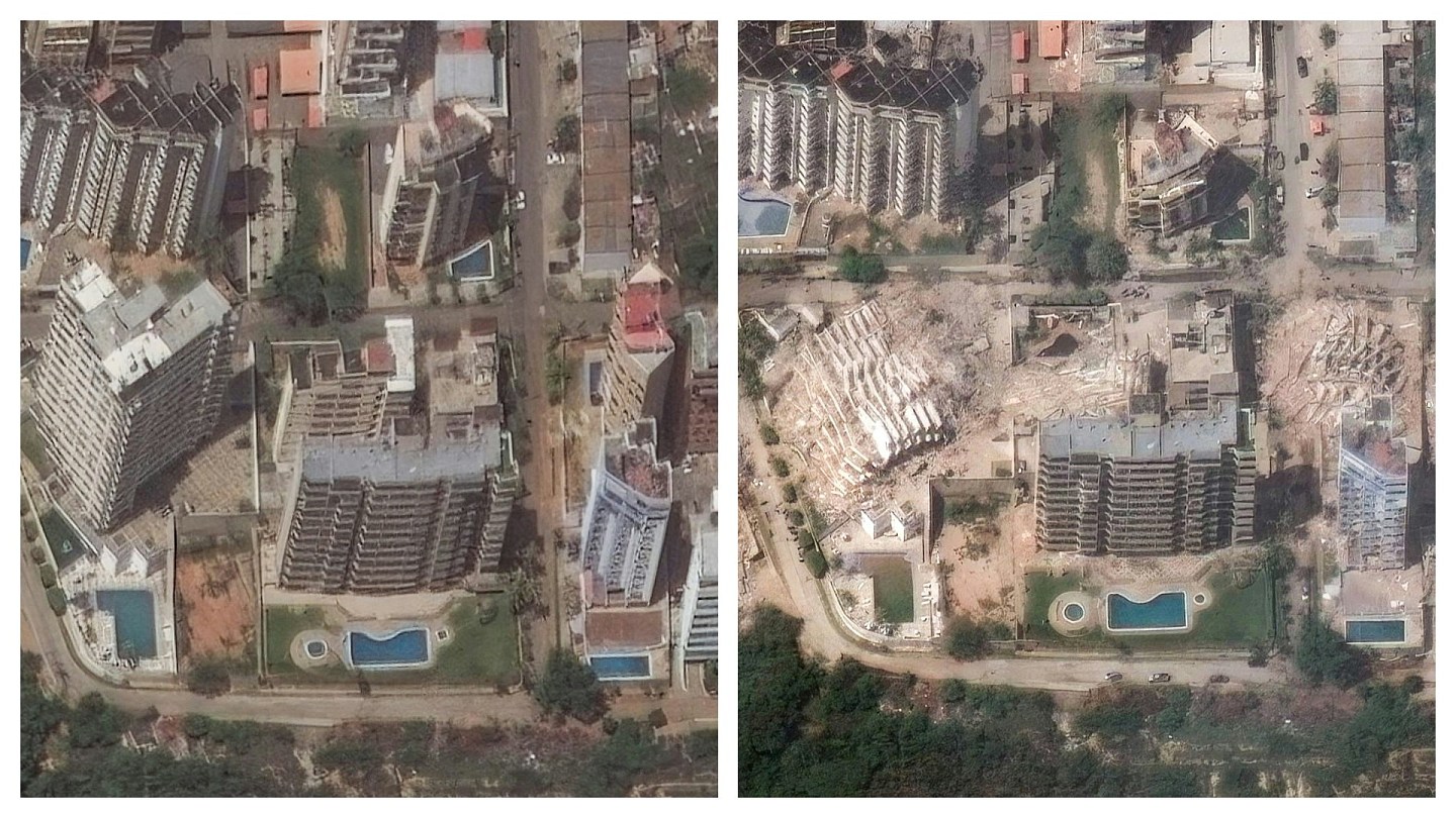 委内瑞拉百年最强震前后惊人对比，重灾区民宅变废墟（组图） - 4