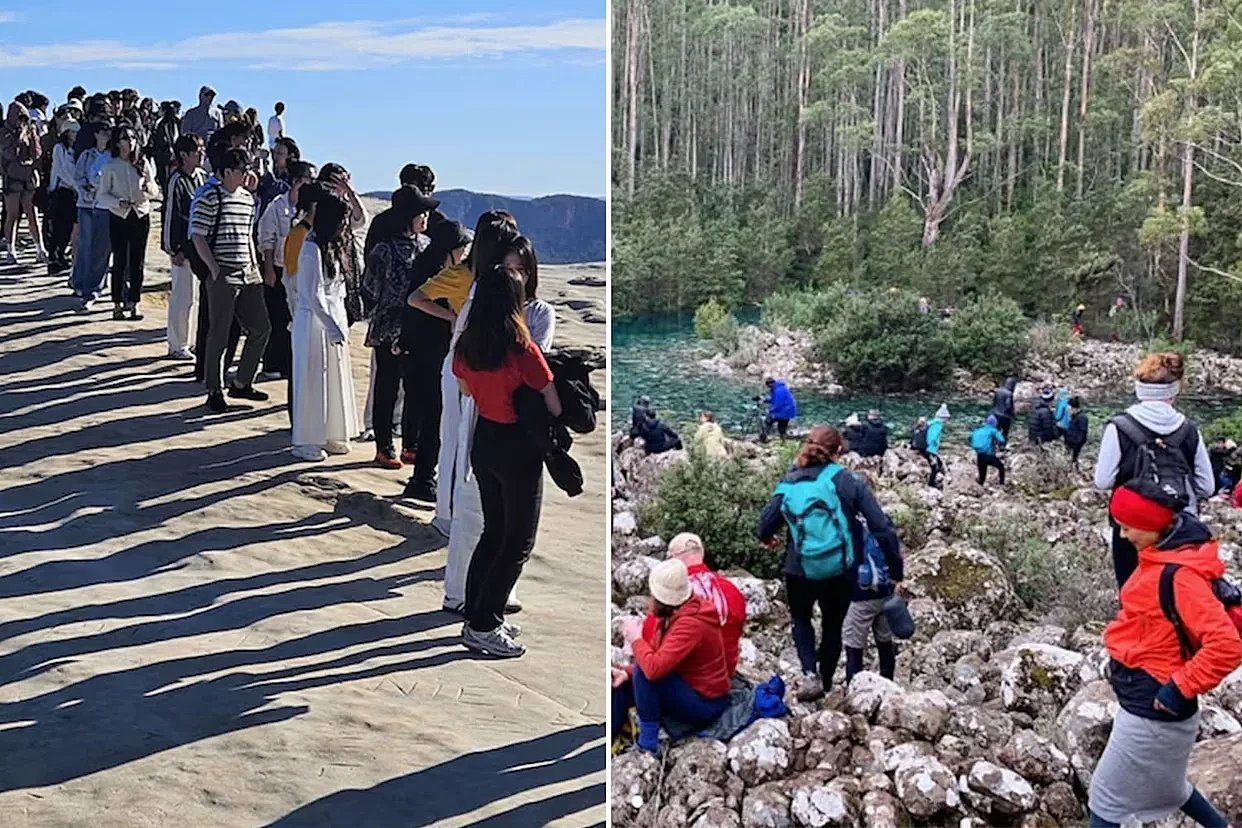 拍照定位正在毁掉美景！澳洲网红景点惨遭垃圾、涂鸦破坏（组图） - 1