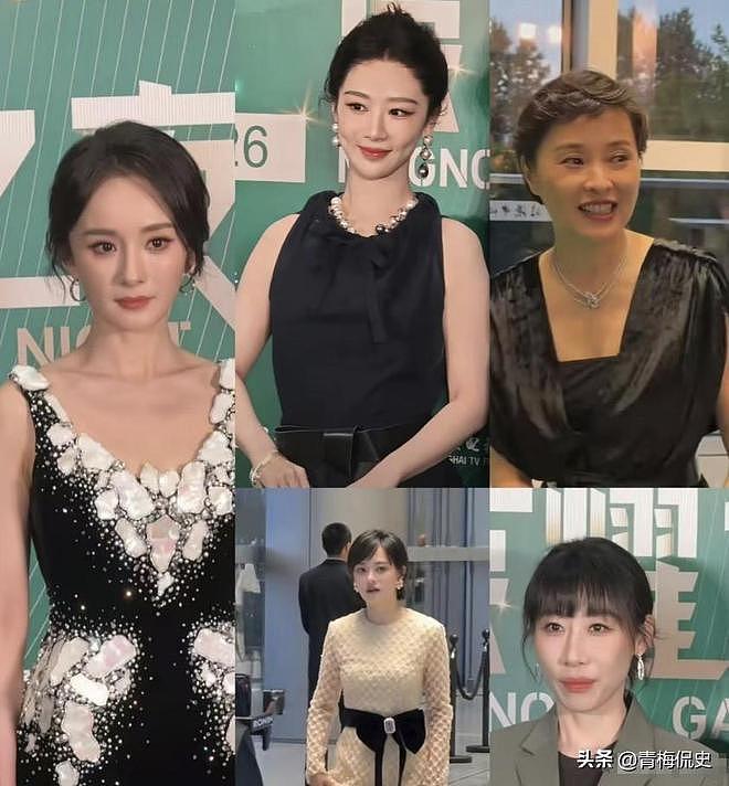 白玉兰晚宴：孙俪被指没礼貌，杨紫又矮又壮，杨幂吴越碾压全场（组图） - 6