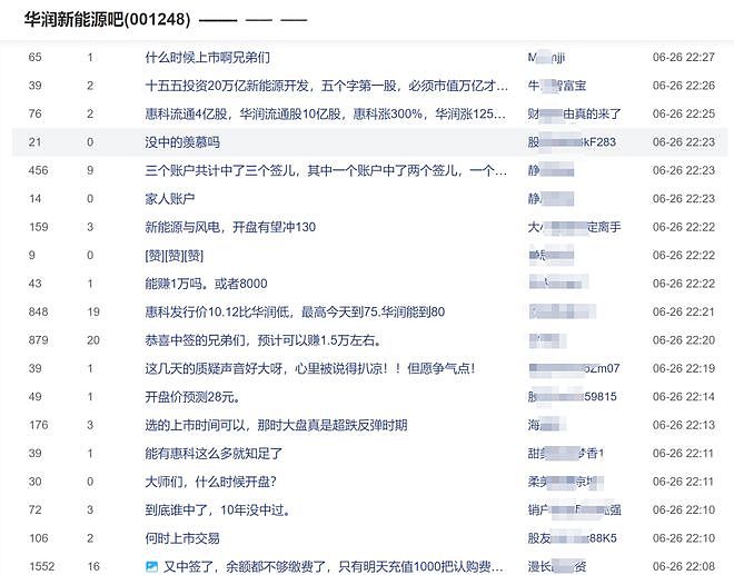 业绩连年下滑，华润新能源中签率今年第一！有股民慌了：会不会破发？ - 6