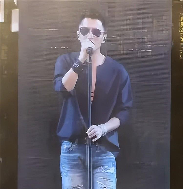 谢霆锋西安演唱会，王菲嗨疯了！手拿荧光棒，不断给男友加油（组图） - 9