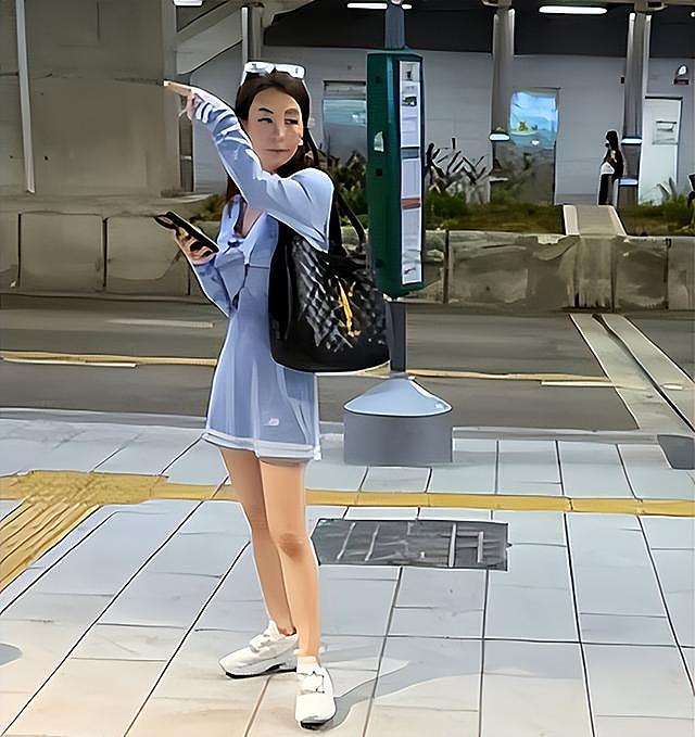 方媛带2个女儿香港街头逛街，配备一名菲佣！生图暴露天王嫂短板（组图） - 5