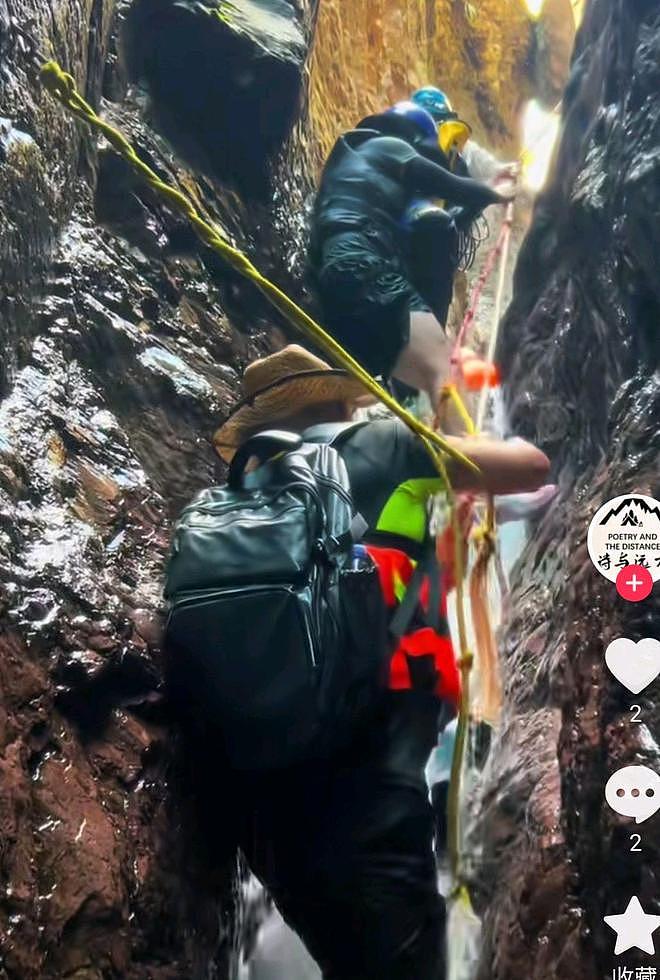 福建仙游一峡谷溺亡5人来自福州，自费100元，组织者不听劝 - 5