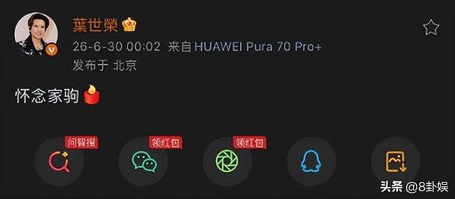 意难平！6月30日迎黄家驹逝世33周年，黄贯中深夜发文悼念（组图） - 4