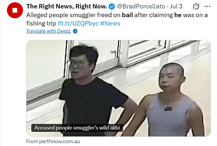 台湾男子涉嫌在澳参与人口走私！接应大陆偷渡客被捕，最高恐判20年（图） - 1