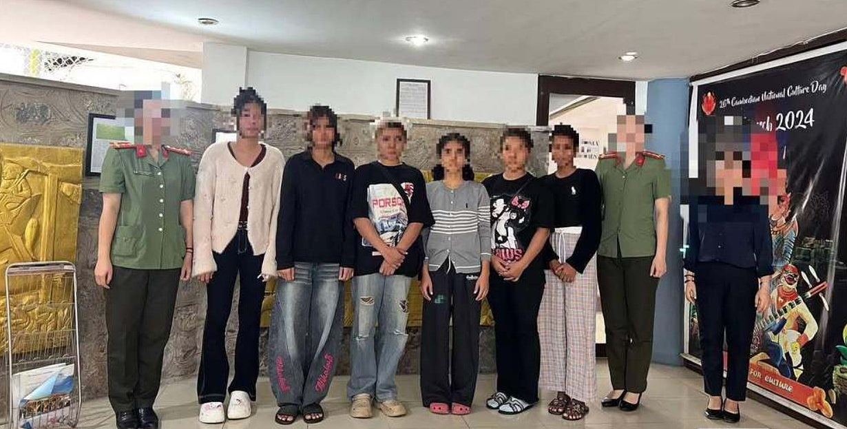 6名柬埔寨女童被诱骗远嫁中国，在中越边境获救，最小仅14岁 - 1