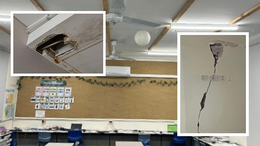 珀斯公校现状曝光:屋顶漏雨、厕所破旧...校长集体喊话政府!(组图) - 1