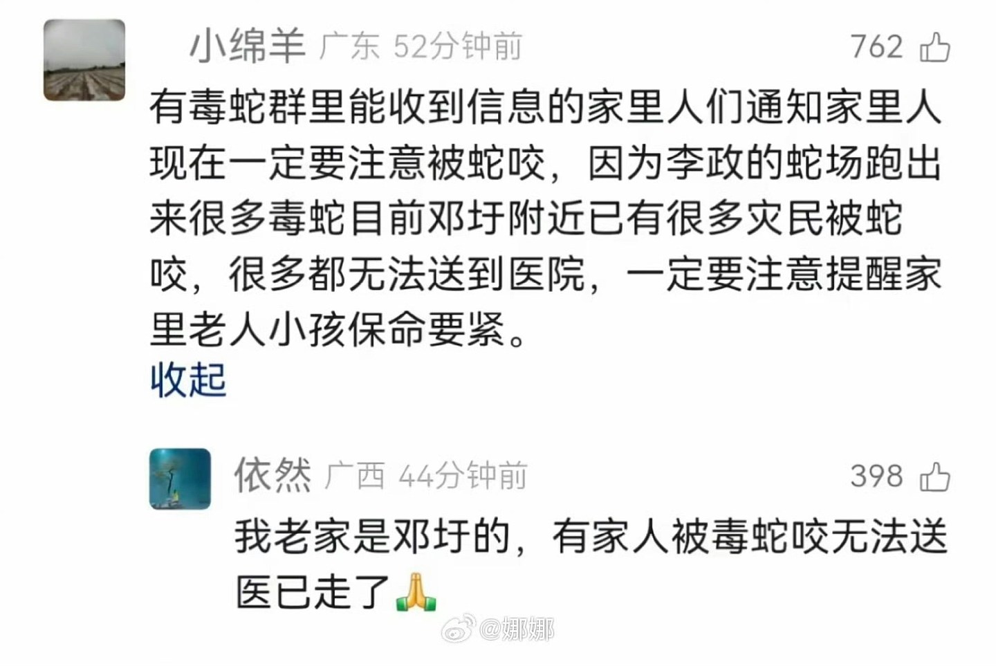 广西洪水冲毁养殖场近千条蛇出逃，网传村民被咬伤去世（组图） - 6