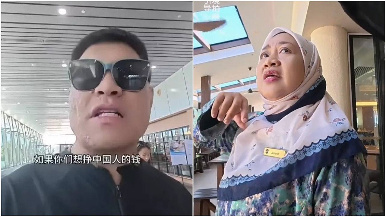 内地男子大马酒店怒轰漏挂中国国旗,网揭真相:只挂世界杯参赛国(组图) - 1