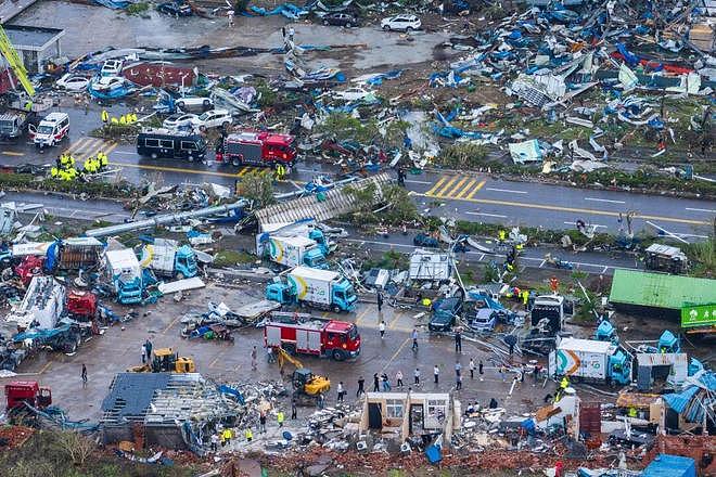 11人死亡！15级龙卷风横扫湖北黄冈，多人被卷飞（组图） - 3
