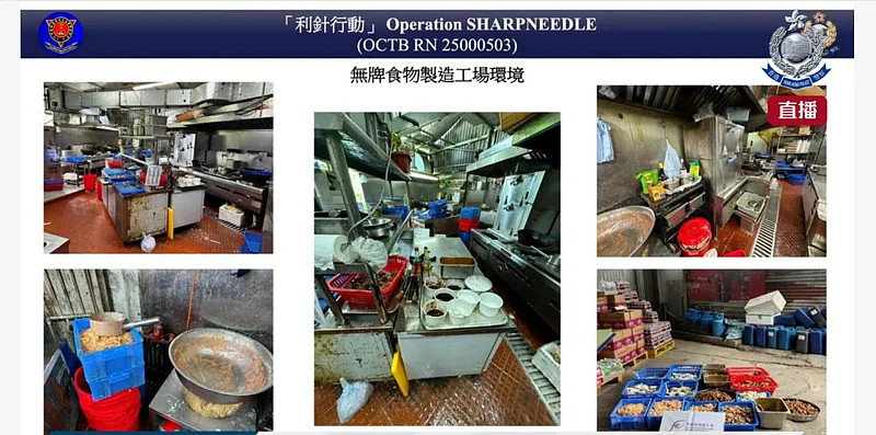 香港黑帮老大带女友工地卖盒饭被抓引热议(组图) - 4
