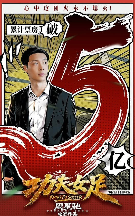 周星驰《功夫女足》2天票房破5亿！ 好看不好看同时登热搜成奇景（组图） - 2