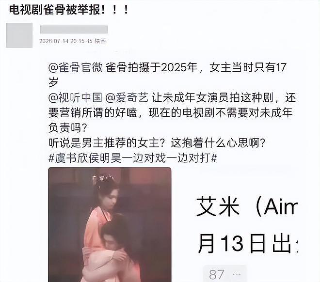 好家伙!《雀骨》遭大批观众举报上热搜,理由简直匪夷所思 - 4