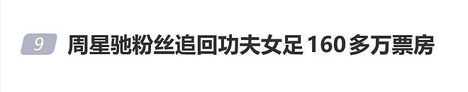 周星驰粉丝硬核举报偷票房,成功追回《功夫女足》160余万元 - 1