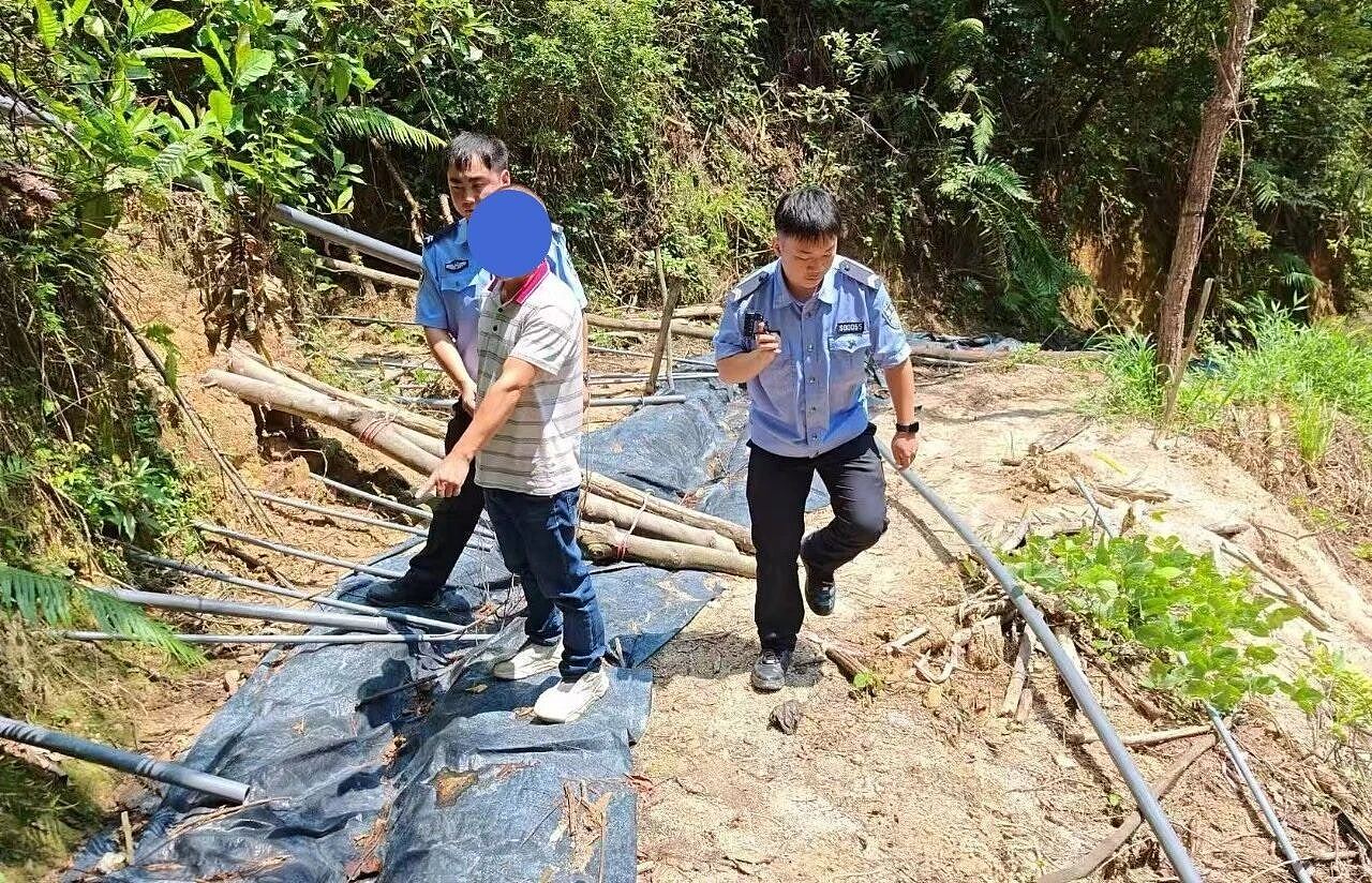 设瞭望哨配对讲机通风报信，湖南破特大盗采稀土案，9人当庭认罪 - 2