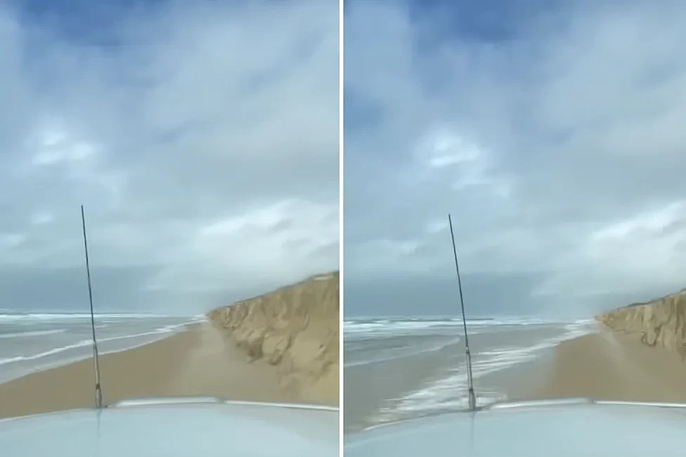 澳洲东海岸惊现6米高巨浪!海滩遭严重侵蚀,当局警告:远离危险海域(视频/组图) - 1