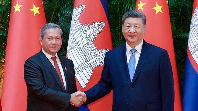 首相见习近平当日,遭台湾取消入境便利,柬埔寨:坚持一中立场(组图) - 1