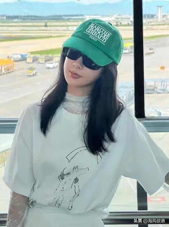 纽约街头偶遇杨紫晨跑,高马尾素颜太青春,瘦到路人差点认不出(组图) - 1