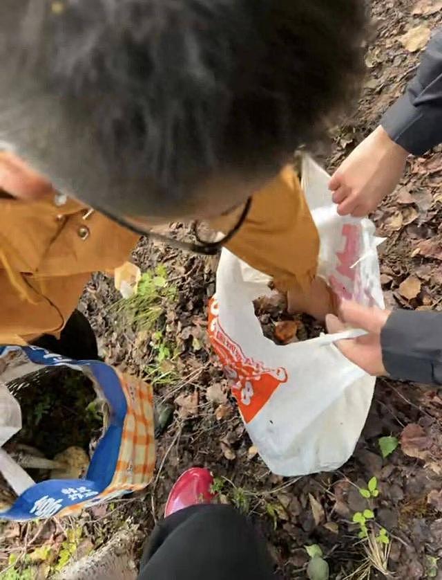 情侣到四川体验采菌子,采10余斤被本地小孩哥扔到只剩2斤 - 1