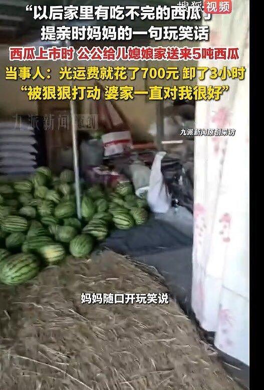 提亲时一句玩笑，婆家霸气送来自种“5吨西瓜”，宁夏女子被狠狠打动 - 2