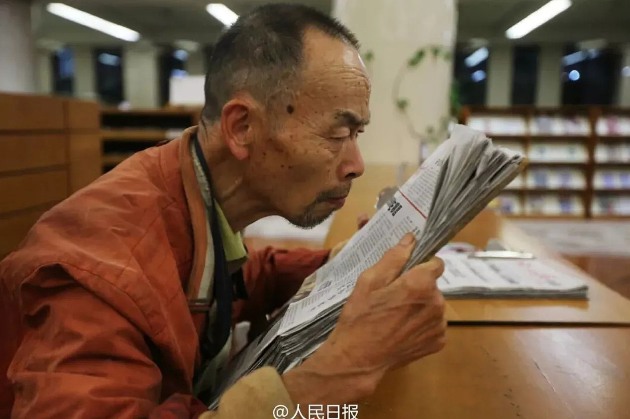 杭州流浪汉进图书馆看书遭投诉，馆方回复网友盛赞（组图） - 6