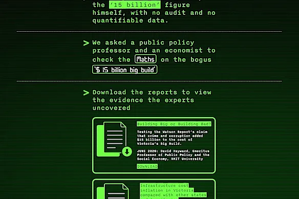 维州千亿基建项目曝贪腐丑闻！州长坚称“通胀”，专家：纳税人损失上百亿（组图） - 2